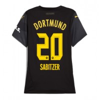 Maglie da calcio Borussia Dortmund Marcel Sabitzer #20 Seconda Maglia Femminile 2024-25 Manica Corta